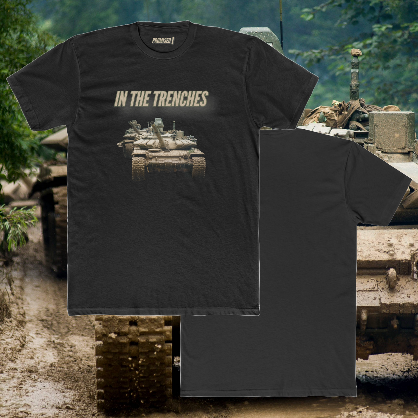 'In The Trenches' Crew Tee