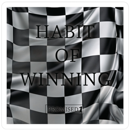 'Habit of Winning' Decal Sticker