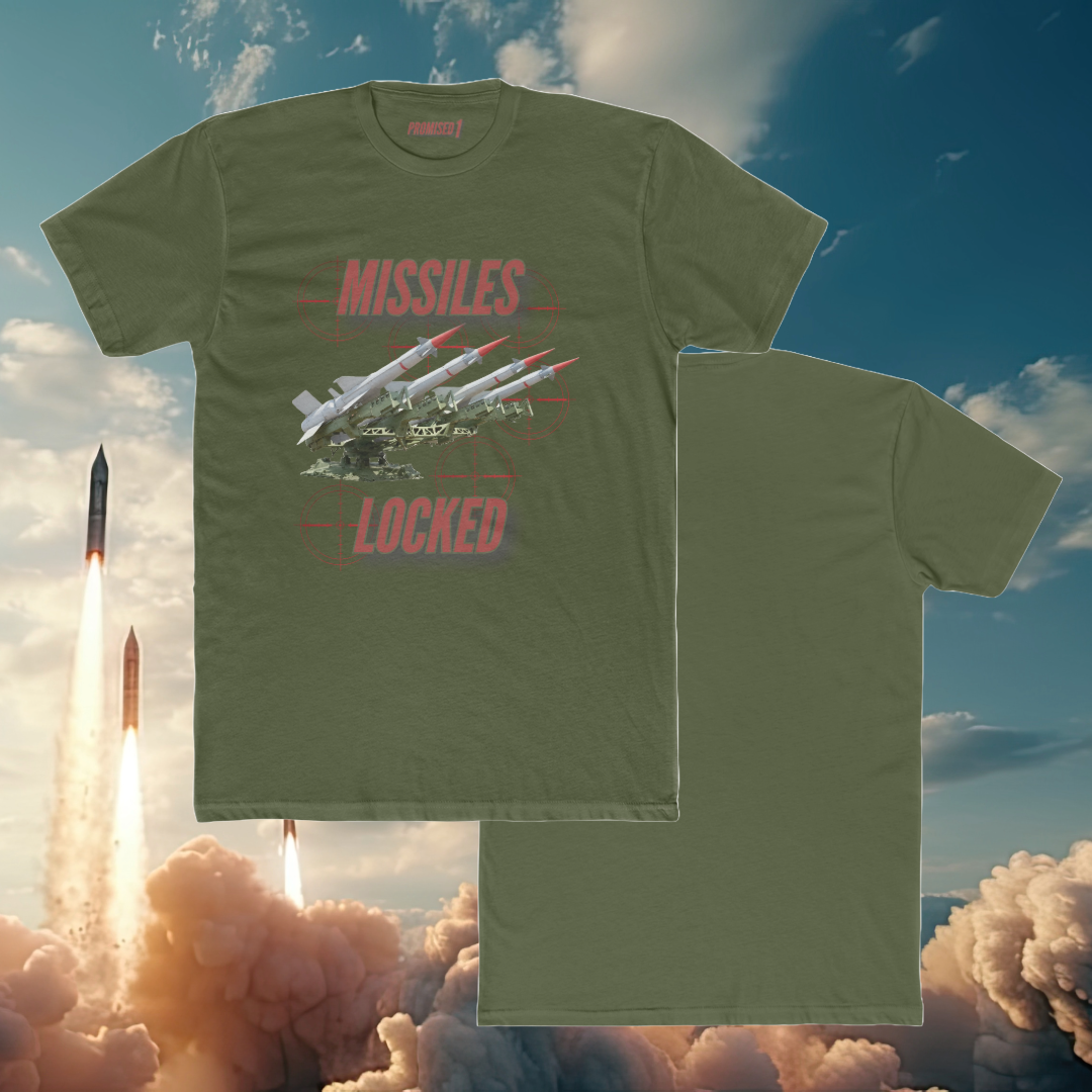 'Missiles Locked' Crew Tee